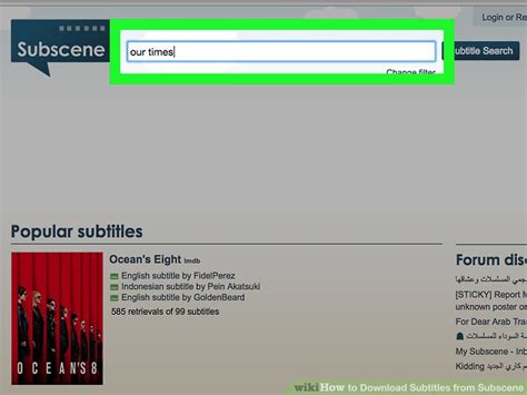 subscene.comm|How to Download Subtitles from Subscene: A .